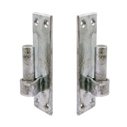 Taurus Hook On Rectangular Plate 16mm Pin 2 Pack