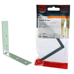Timco Corner Brace BZP 4 Pack