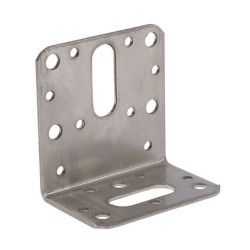 Nail Plate Stainless Steel Angle Bracket 90mm x 90mm