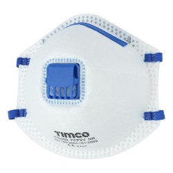 Timco Face Masks With Valve Moulded FFP2 3 Pack