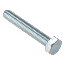 Hex Head Set Screw Bolt BZP M8