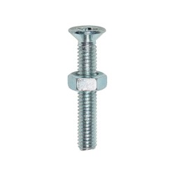 Machine Screws & Hex Nuts PZ Drive Countersunk