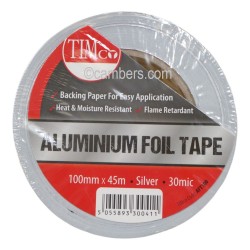 Timco Aluminium Foil Tape 100mm x 45m