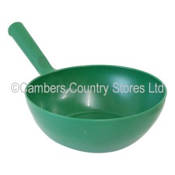 Round Polythene Scoop