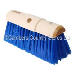 HBC Industrial Yard Broom Stiff Blue 330mm