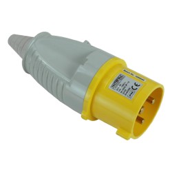 Faithfull Site Plug Yellow 110v 32 Amp