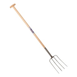Faithfull Manure Fork 4 Prong 1.2m Handle