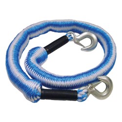 Faithfull Tow Rope Expanding Metal Hooks 4m 3T