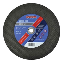 Faithfull Cutting Disc Metal 300mm x 3.5mm x 20mm