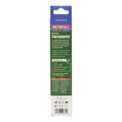 Faithfull Thermometer Wall Plastic 200mm