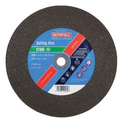 Faithfull Cutting Disc Stone 300mm x 3.5mm x 22mm