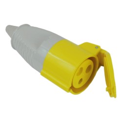 Faithfull Site Socket Yellow 110v 32 Amp