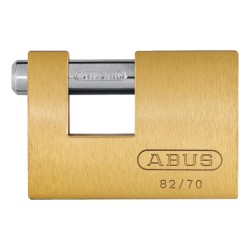 Abus Padlock 82/70 Monobloc Brass