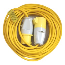 Faithfull Trailing Extension Lead 110v 14m