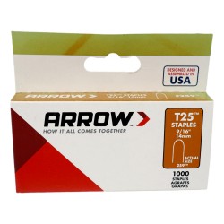 Arrow Staples T25 1000 Pack