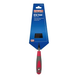 Faithfull Soft Grip Brick Trowel London Pattern 250mm