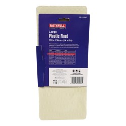 Faithfull Plastic Float 350mm x 150mm