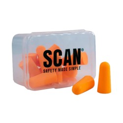 Scan Foam Ear Plugs Tapered 6 Pairs