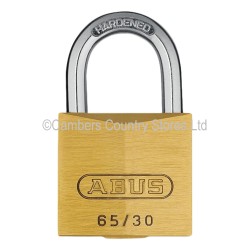 Abus Padlock 65/30 Brass