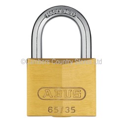 Abus Padlock 65/35 Brass