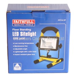 Faithfull LED 240v Sitelight Floor Standing 10w