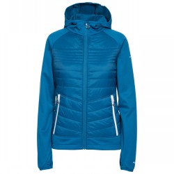Trespass Ladies Finito Hybrid Fleece Hooded Jacket