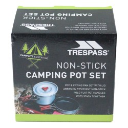 Trespass Reheat Non Stick Camping Cooking Set