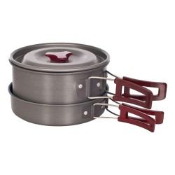 Trespass Reheat Non Stick Camping Cooking Set