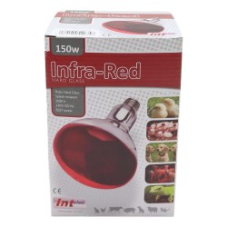 Interlec Infra Red Bulb 150w Ruby Red