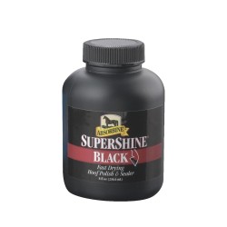 Absorbine Supershine Hoof Polish & Sealer 237ml Black