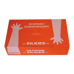 Silkies Arm Length Disposable Gloves 100pk