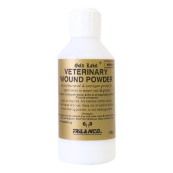 Gold Label Veterinary Wound Powder 125g White