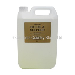 Gold Label Pig Oil & Sulphur 5 Litre