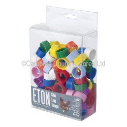 Eton Clic Poultry Leg Rings 100 Pack