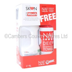 NAF Love The Hes In Skin Wash & Towel 1 Litre