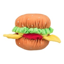 Trixie Plush Burger Dog Toy 13cm