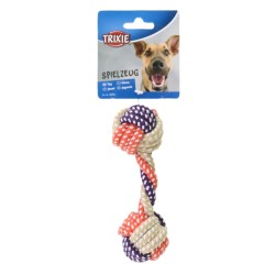 Trixie Junior Rope Dumbbell Dog Toy