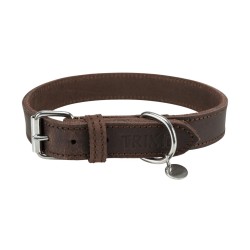Trixie Rustic Greased Leather Dog Collar