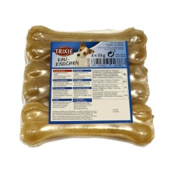 Trixie Rawhide Chewing Bones 10cm 3 Pack