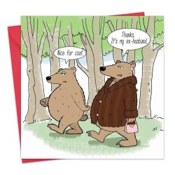Twizler Greeting Cards Ex Husband