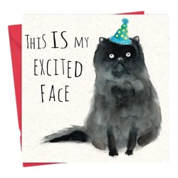 Twizler Greeting Cards This Is My Excited Face