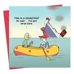 Twizler Greeting Cards Titanic Disaster