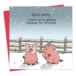 Twizler Greeting Cards Pigs In Blankets