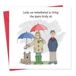 Twizler Greeting Cards Spare Brolly