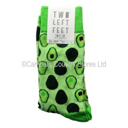 Two Left Feet Pair Of Socks Holy Guacamole