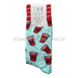 Two Left Feet Pair Of Socks Party Hardy
