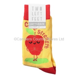 Two Left Feet Pair Of Socks Core Strength