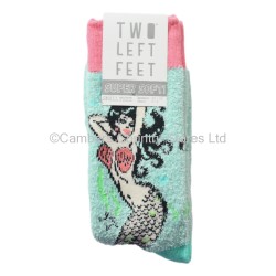 Two Left Feet Super Soft Socks Washed Up Like This