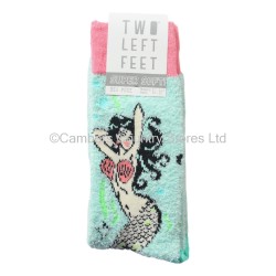 Two Left Feet Super Soft Socks Washed Up Like This