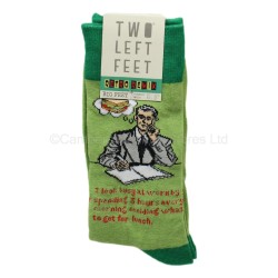 Two Left Feet Retro Socks What To Get For Lunch